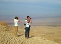 Zuidelijke Arava vallei, Southern Arava valley; Negev, Israel Royalty Free Stock Photo