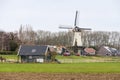 Windmill De Arend in Zuidland, Nissewaard, The Netherlands