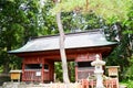 Zuishin Gate in Dewasanzan Shrine, Yamagata, Japan