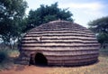 Zulu Beehive hut in the Mkhuze Game Reserve Cultural zone Royalty Free Stock Photo