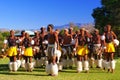 Zulu dancers Royalty Free Stock Photo
