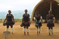 Zulu tribal dance in South Africa