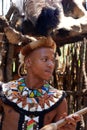 Zulu warrior man, South Africa.