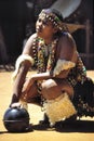 Zulu woman dancer