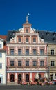 Zum Breiten Herd house, Fischmarkt, Erfurt, Germany Royalty Free Stock Photo