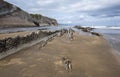 Zumaia beach in Spain