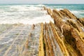 Zumaia coast, Pais Vasco Spain