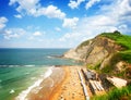 Zumaia coast, Pais Vasco Spain