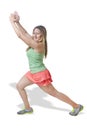 Zumba Fitness Girl Royalty Free Stock Photo