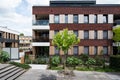 Zundert, North Brabant, The Netherlands, Contemporary apartment blocks with green surroundings