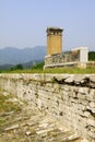 Debris ruins of ancient buildings architecture, Eastern Tombs of the Qing Dynasty, China