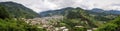 Panoramic view on Zunil, Quetzaltenango, Altiplano, Guatemala,