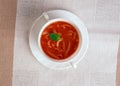 Zupa pomidorowa Royalty Free Stock Photo