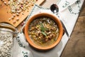 ZUPPA DI LEGUMI Royalty Free Stock Photo