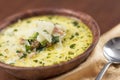 Zuppa Toscana Sausage and Kale Soup Royalty Free Stock Photo