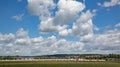 Swiss airlines grounding the airplanes on the military airfield Duebrndorf