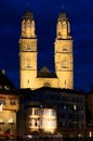 Zurich Charles Tower Royalty Free Stock Photo