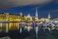 Zurich city lights