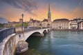 Zurich. Royalty Free Stock Photo