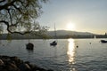 Zurich Lake Royalty Free Stock Photo