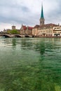 Zurich, largest city in Switzerland Royalty Free Stock Photo