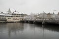 Zurich and Limmat river