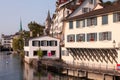 Zurich, Limmat Royalty Free Stock Photo