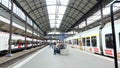 Zurich main station, cff, train, transpotation Royalty Free Stock Photo