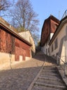 Zurich old town street Royalty Free Stock Photo