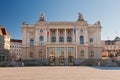 Zurich Opera House - Zurich, Switzerland Royalty Free Stock Photo