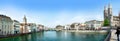 Zurich panorama Royalty Free Stock Photo