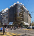 Modissa store building on Bahnhofstrasse street in Zurich, Switz