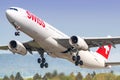 Swiss International Airlines Airbus A330 airplane at Zurich