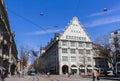 The famouse Grieder building on Bahnhof Street, Zurich, Switzerland