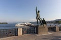 Monument to Ganymede, the work of the sculptor Hermann Hibacher