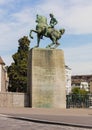 Monument to Hans Waldmann in Zurich, Switzerland
