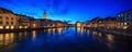 ZURICH, SWITZERLAND - MAY 22 : Panoramic view of historic Zurich Royalty Free Stock Photo