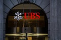 ZURICH, SWITZERLAND UBS, Switzerland`s largest b Royalty Free Stock Photo