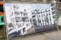 ZUTPHEN, NETHERLANDS - Nov 03, 2020: Real Estate propaganda showing the interior of the new construction being b