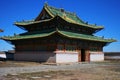 Zuun Zuu temple in Erdene Zuu Khiid Monastery, Orkhon Valley Cultural Landscape World Heritage Site, in Kharkhorin Mongolia