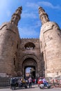 Zuweila gate in old cairo Bab Zuweila Royalty Free Stock Photo