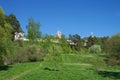 ZVENIGOROD, RUSSIA - May, 2017: Savvino-Storozhevsky monastery in Zvenigorod. Moscow region, Russia