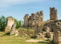 ZvÃÂ­Ãâ¢etice - Renaissance chateau and castle ruin Royalty Free Stock Photo