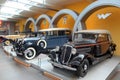 Zwickau, Germany - August 20, 2023: Automobiles of Auto Union AG, a group of four German manufacturers