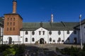 Zwierzyniec Poland, the old Brewery building. Brick, manufacture Royalty Free Stock Photo