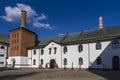 Zwierzyniec Poland, the old Brewery building. Brick, manufacture Royalty Free Stock Photo