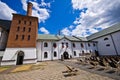 Zwierzyniec Poland, the old Brewery building Royalty Free Stock Photo