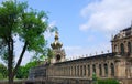 Zwinger crown is a palace Royalty Free Stock Photo