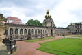Zwinger galley - museum in Dresden Royalty Free Stock Photo
