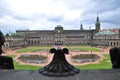 Zwinger galley - museum in Dresden Royalty Free Stock Photo